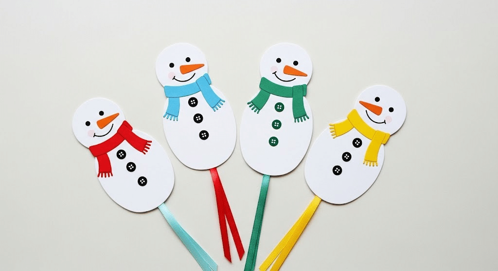 Snowman_Bookmarks