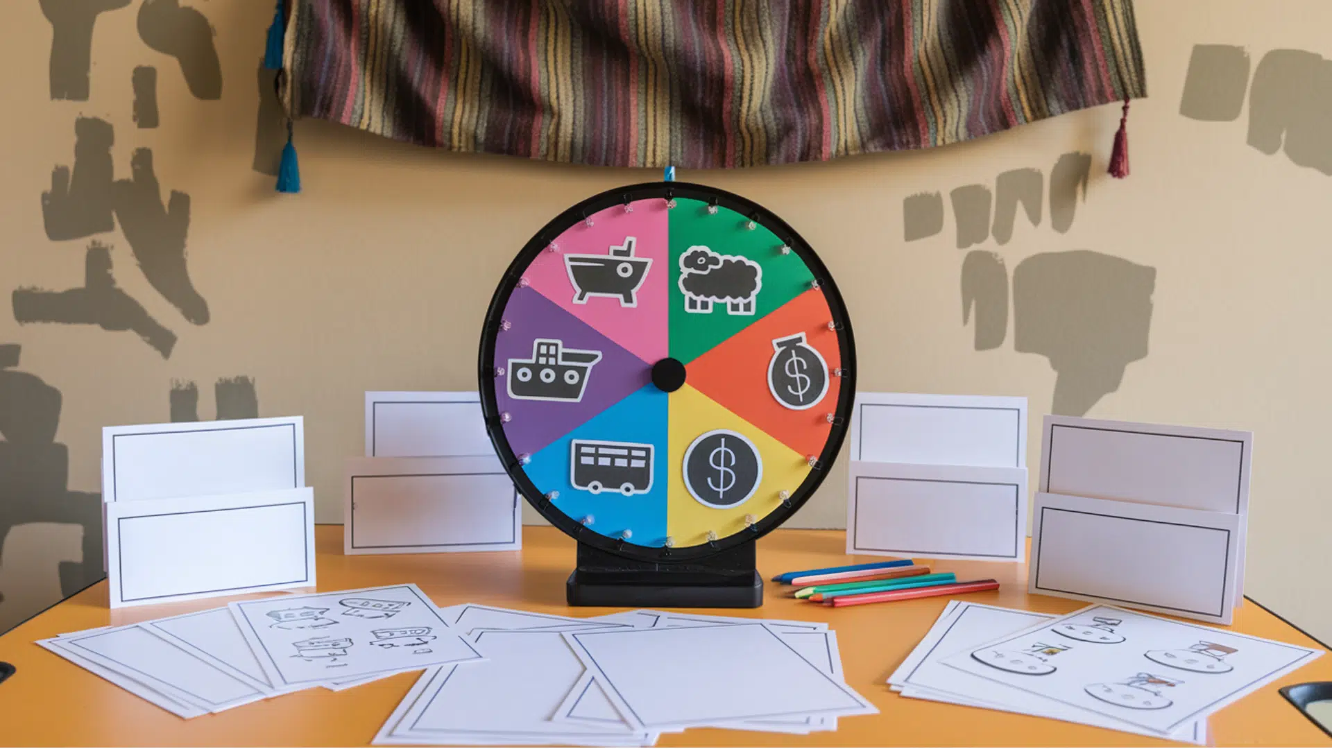 Spin and Say Game