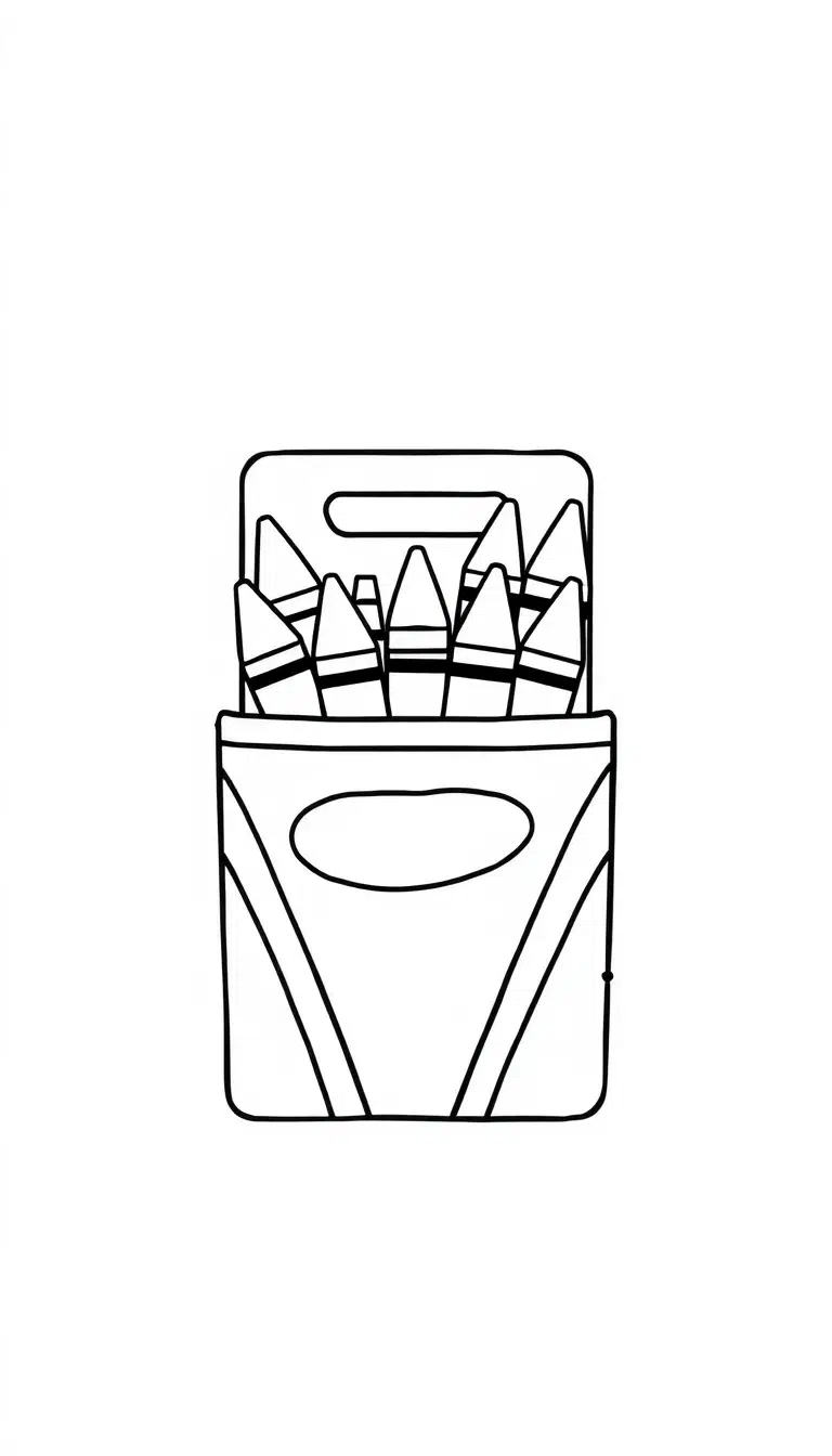Superstar_Worksheets_Crayon_Box_Template