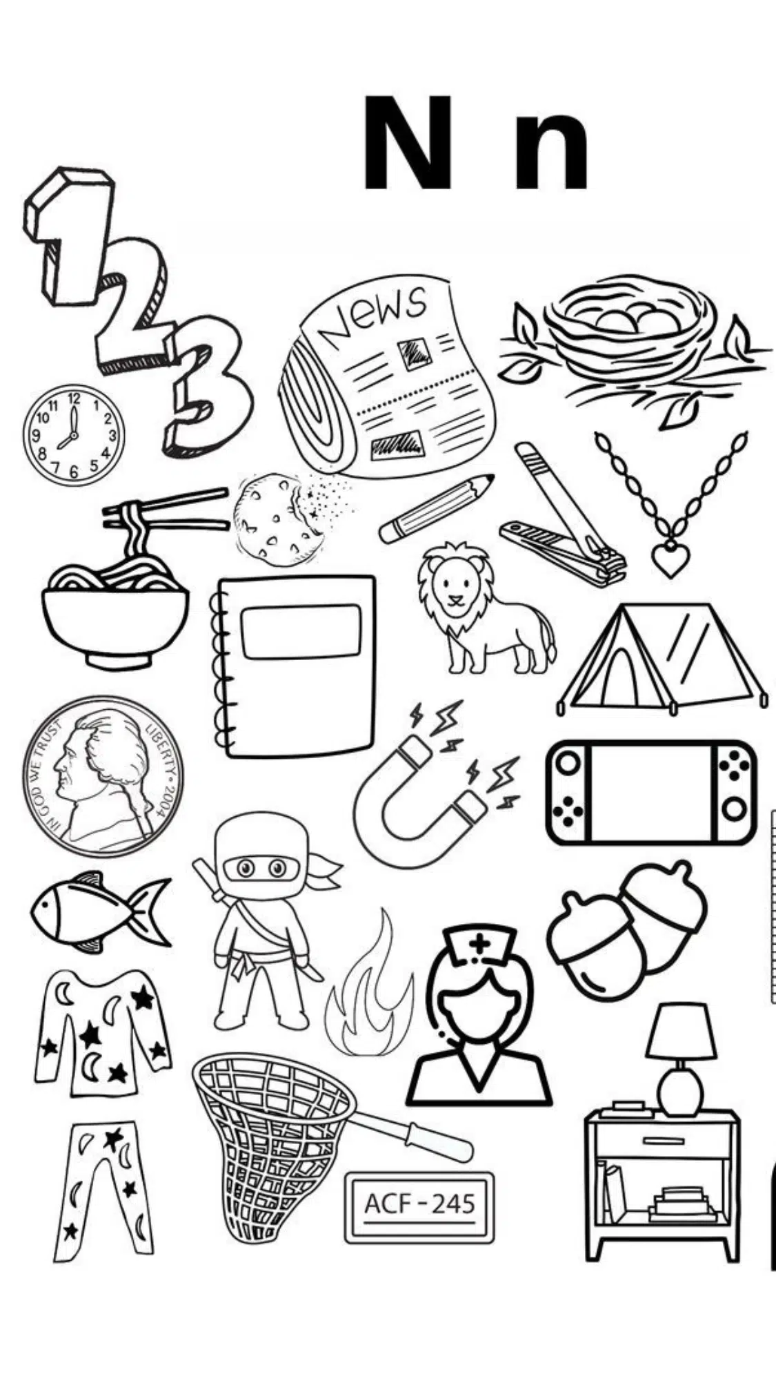 2. Color-by-Sound Pages