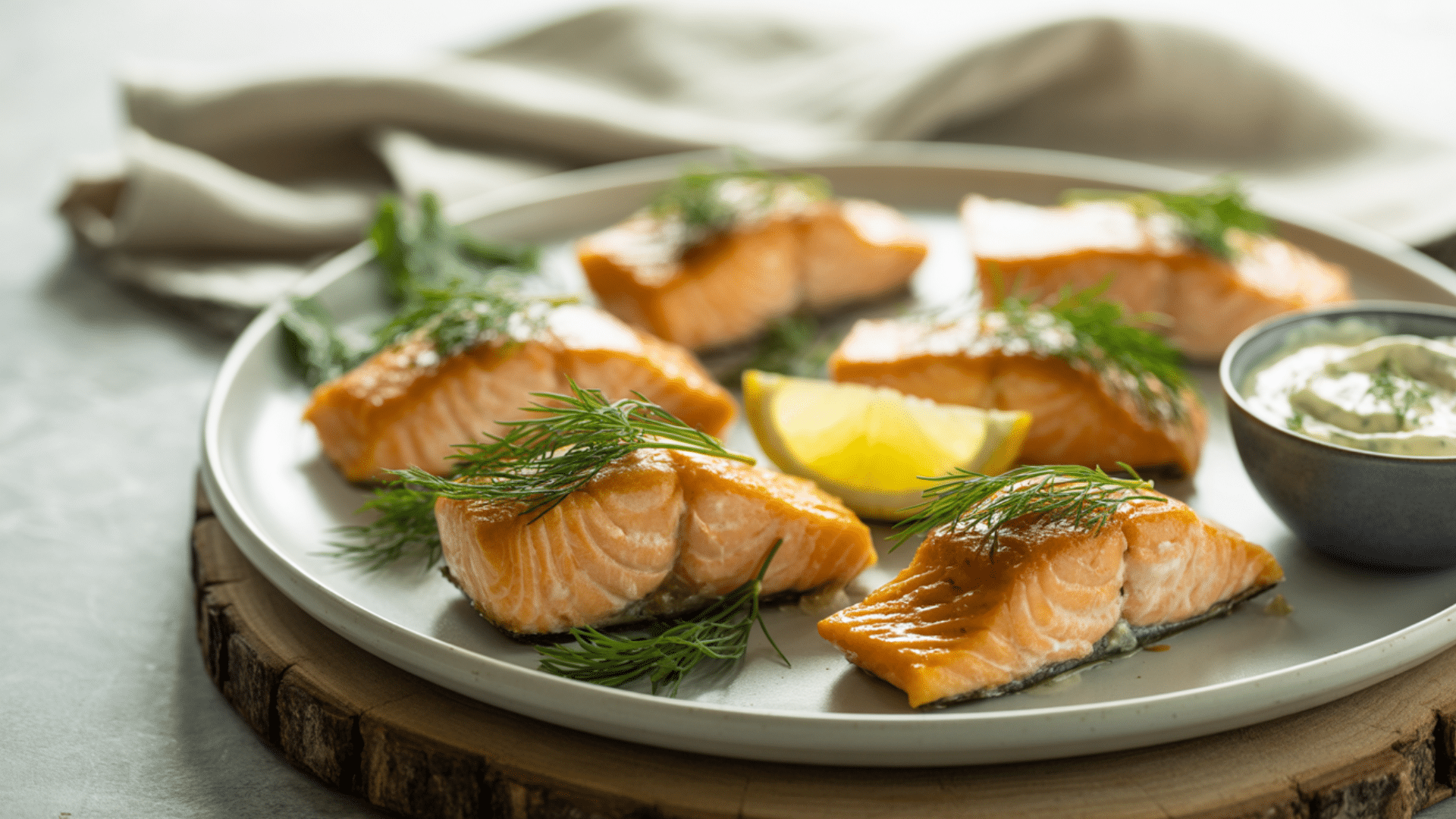 Baked Salmon Bites