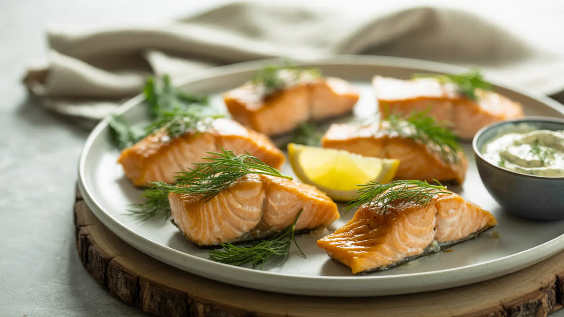 Baked Salmon Bites