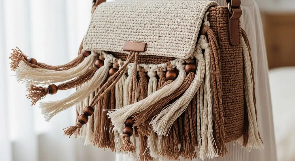 Boho Fringe Crossbody Bag