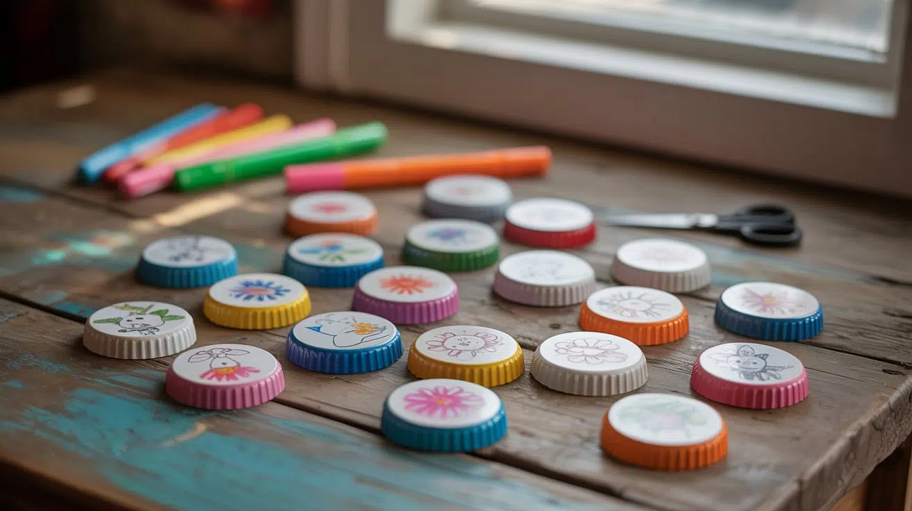 Bottle Cap Stamps