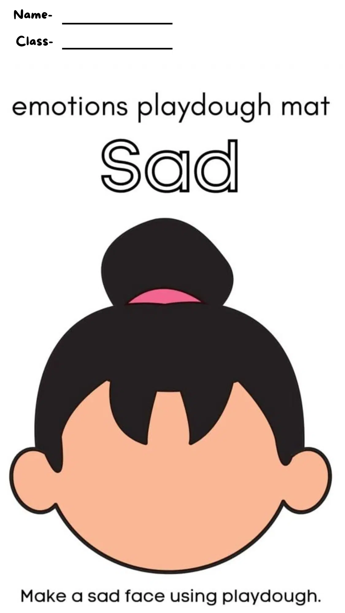 Build-a-Face Emotion Mats