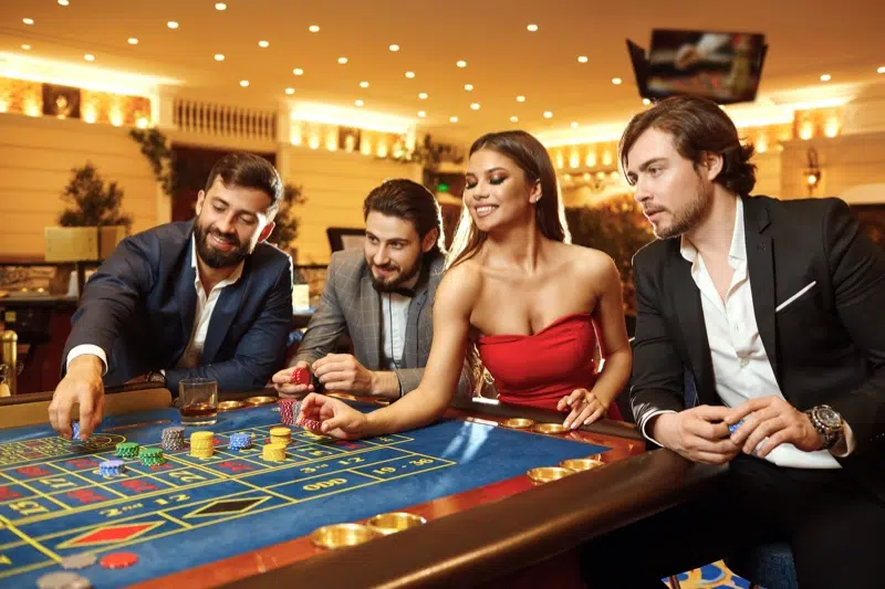 Casino-Themed Party for Friends at Home