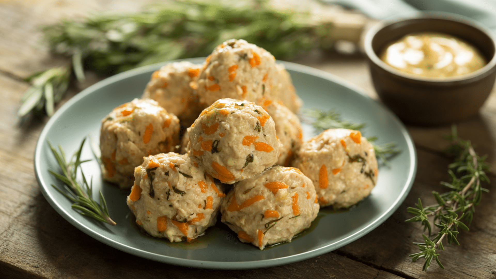 Chicken and Carrot Meatballs