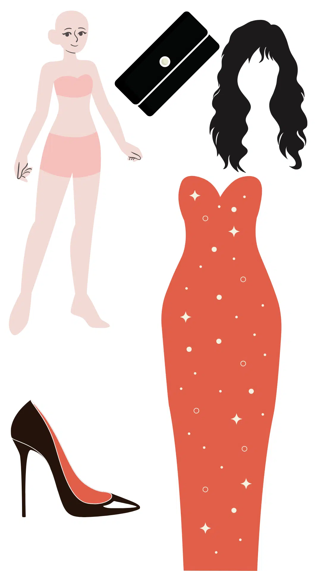 Coral Dress
