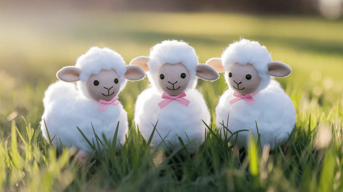 Cotton Ball Lambs