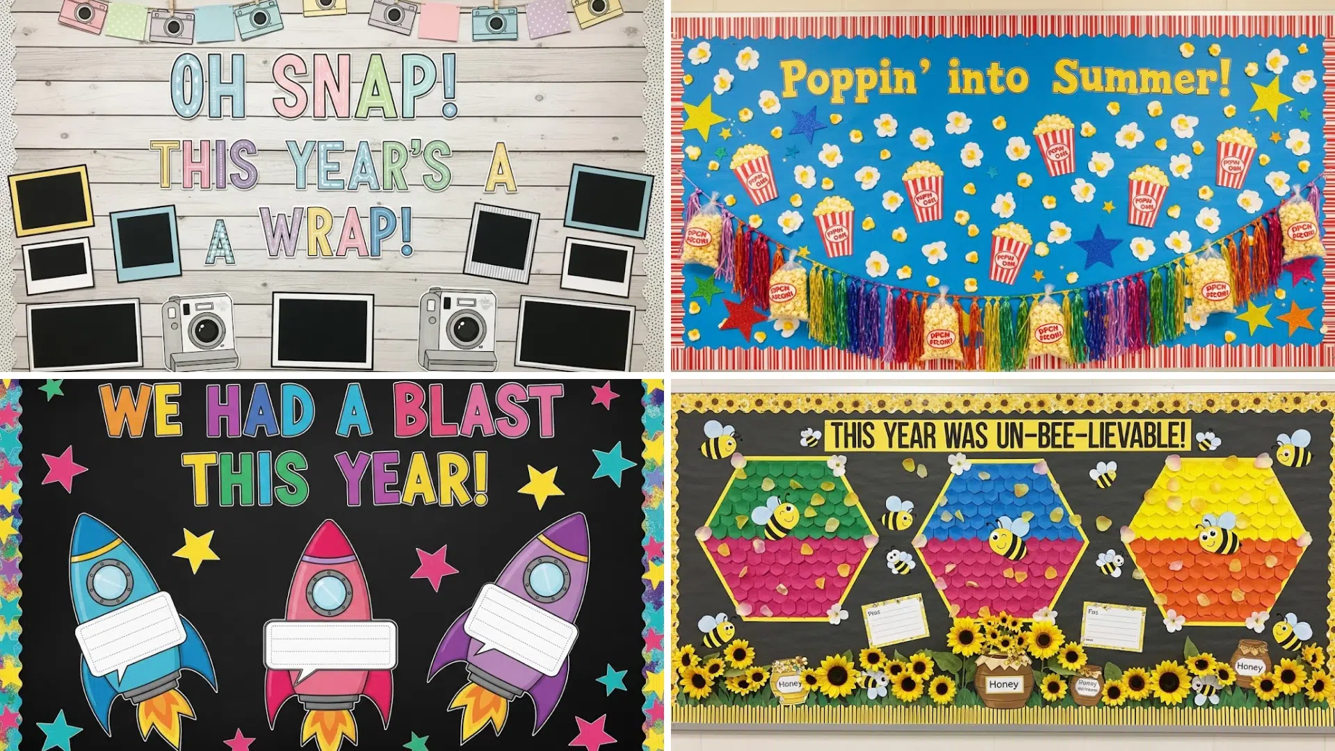 Creative Ideas for End-of-the-Year Bulletin Boards