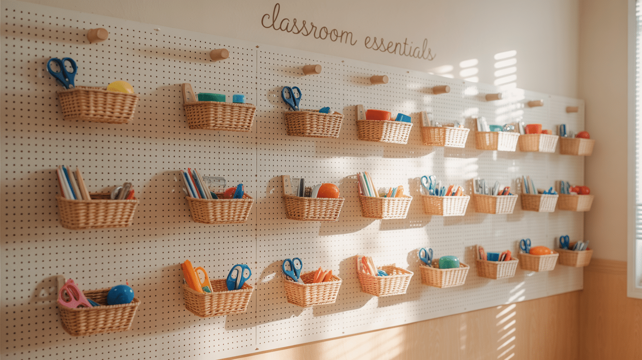 DIY Pegboards for Wall Storage
