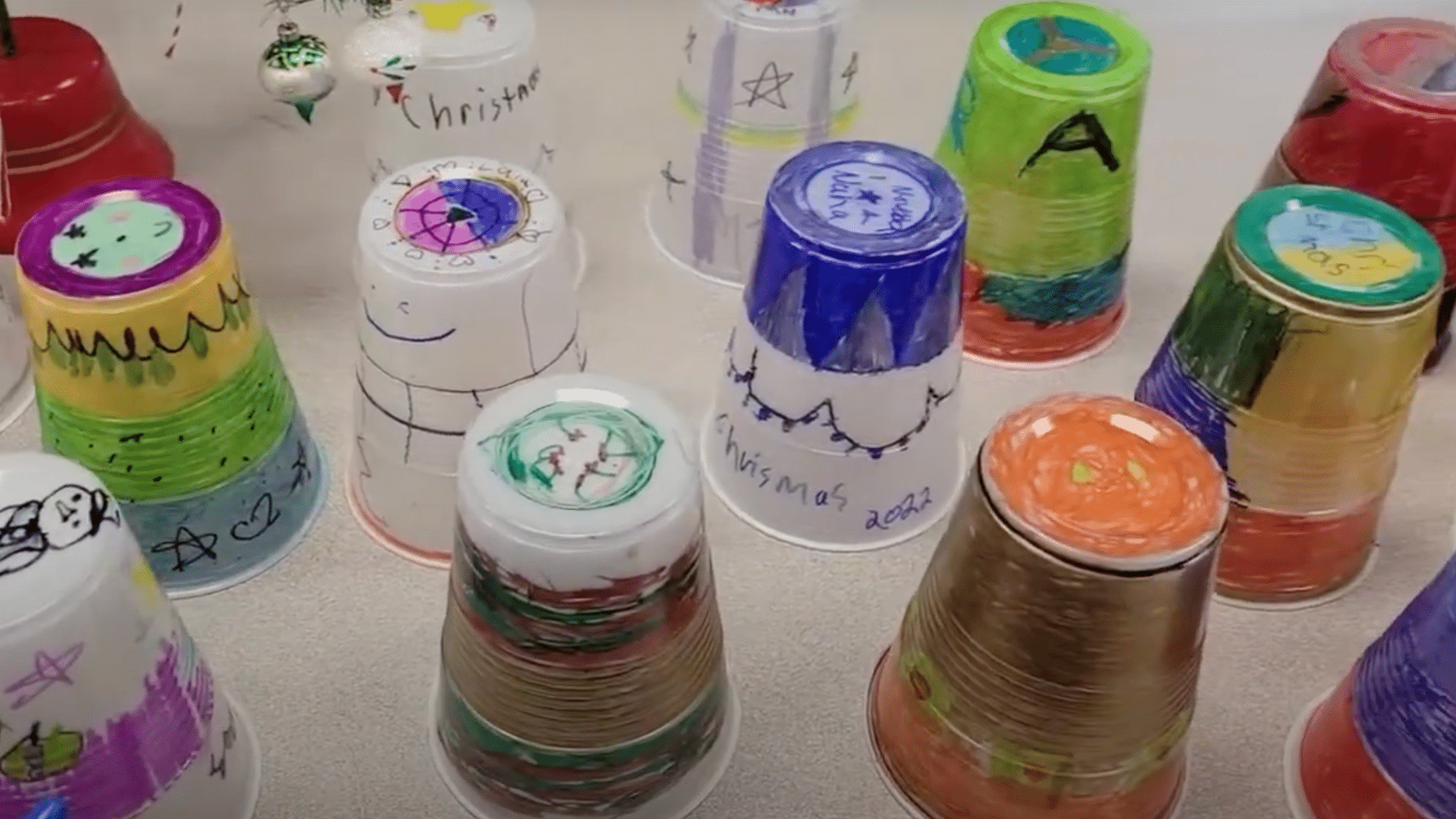 How To Create Stunning Plastic Cup Ornaments Meredith Plays How To Create Stunning Plastic Cup Ornaments Meredith Plays
