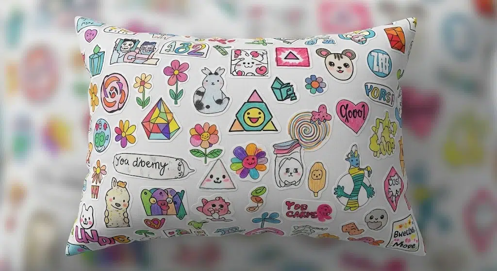 Decorate Pillowcases with Markers