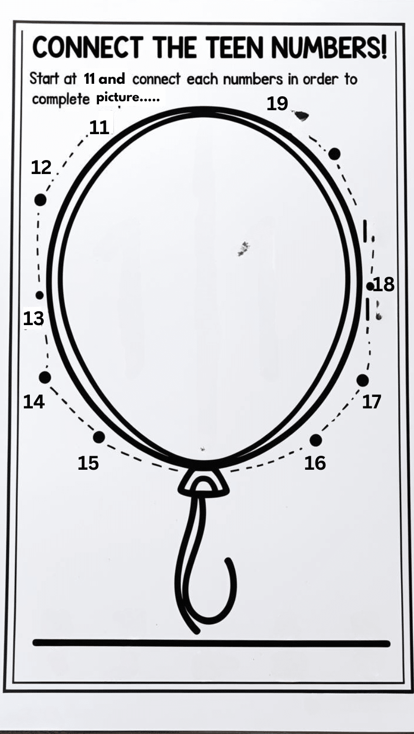Dot-to-Dot Worksheets