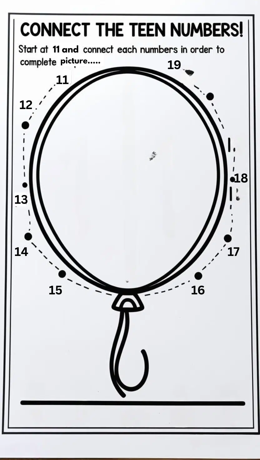 Dot-to-Dot Worksheets 