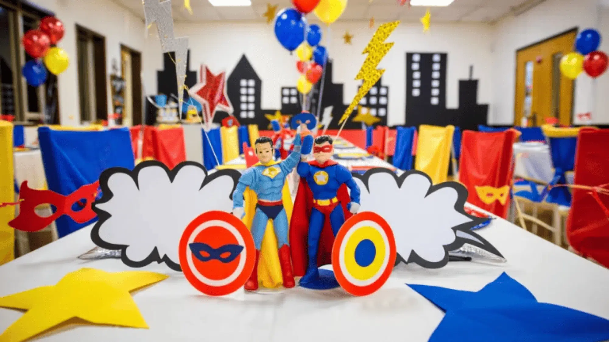 Dynamic Duo Superhero Party