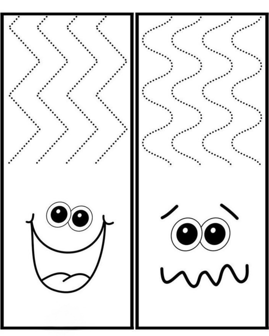 Fine Motor Practice Sheet