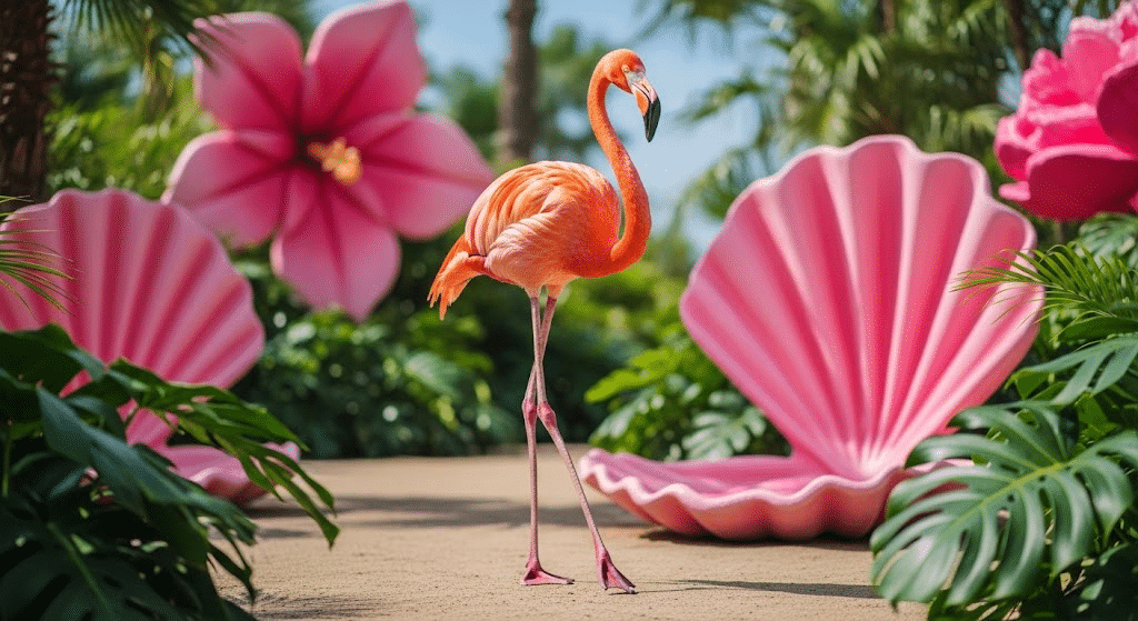 Flamingo Pop Culture & Absurd Humor