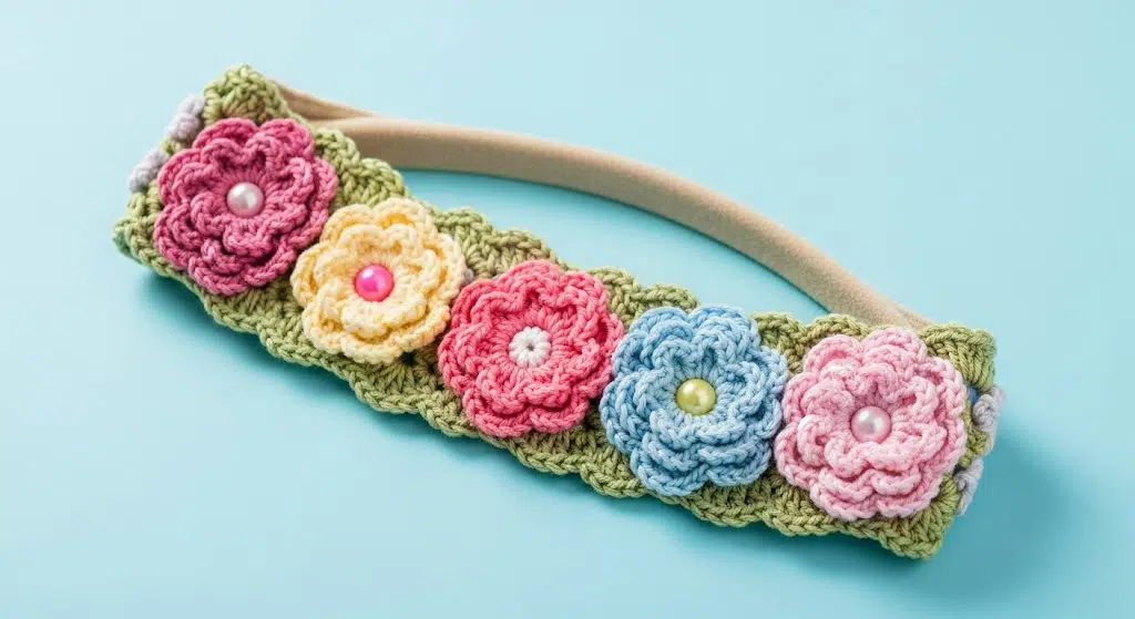 Floral Headband or Hair Wrap