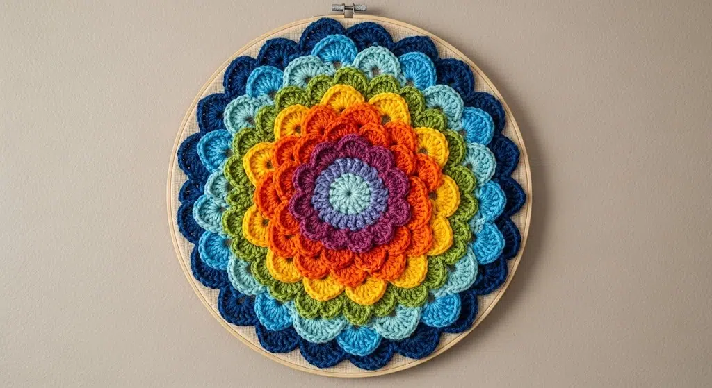 Floral Mandala Wall Art
