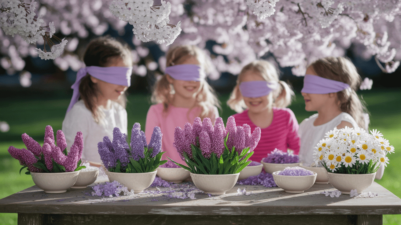Flower Smell Guessing Station