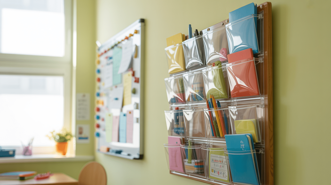 Hanging Pocket Organizers for Vertical Use