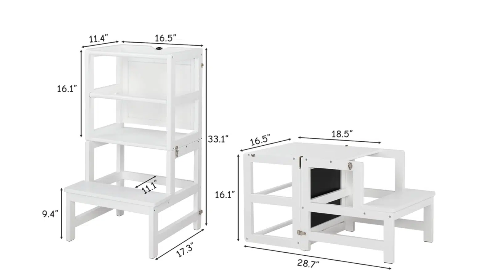 JOYMOR_Standing_Kitchen_Tower_with_Chalkboard