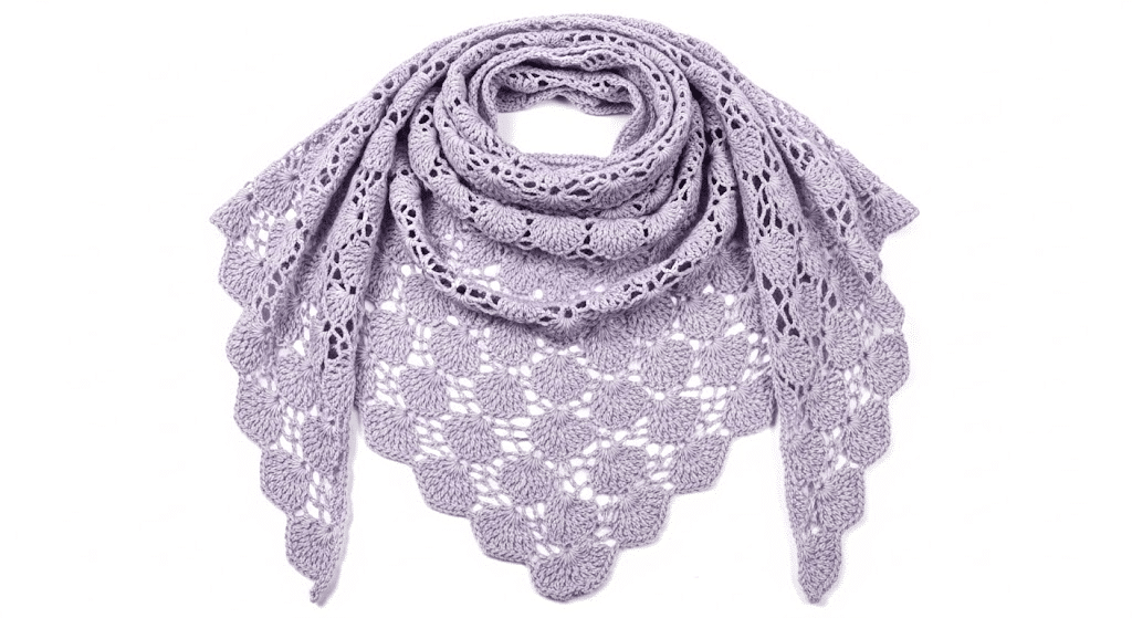 Lacy Shell Stitch Shawl
