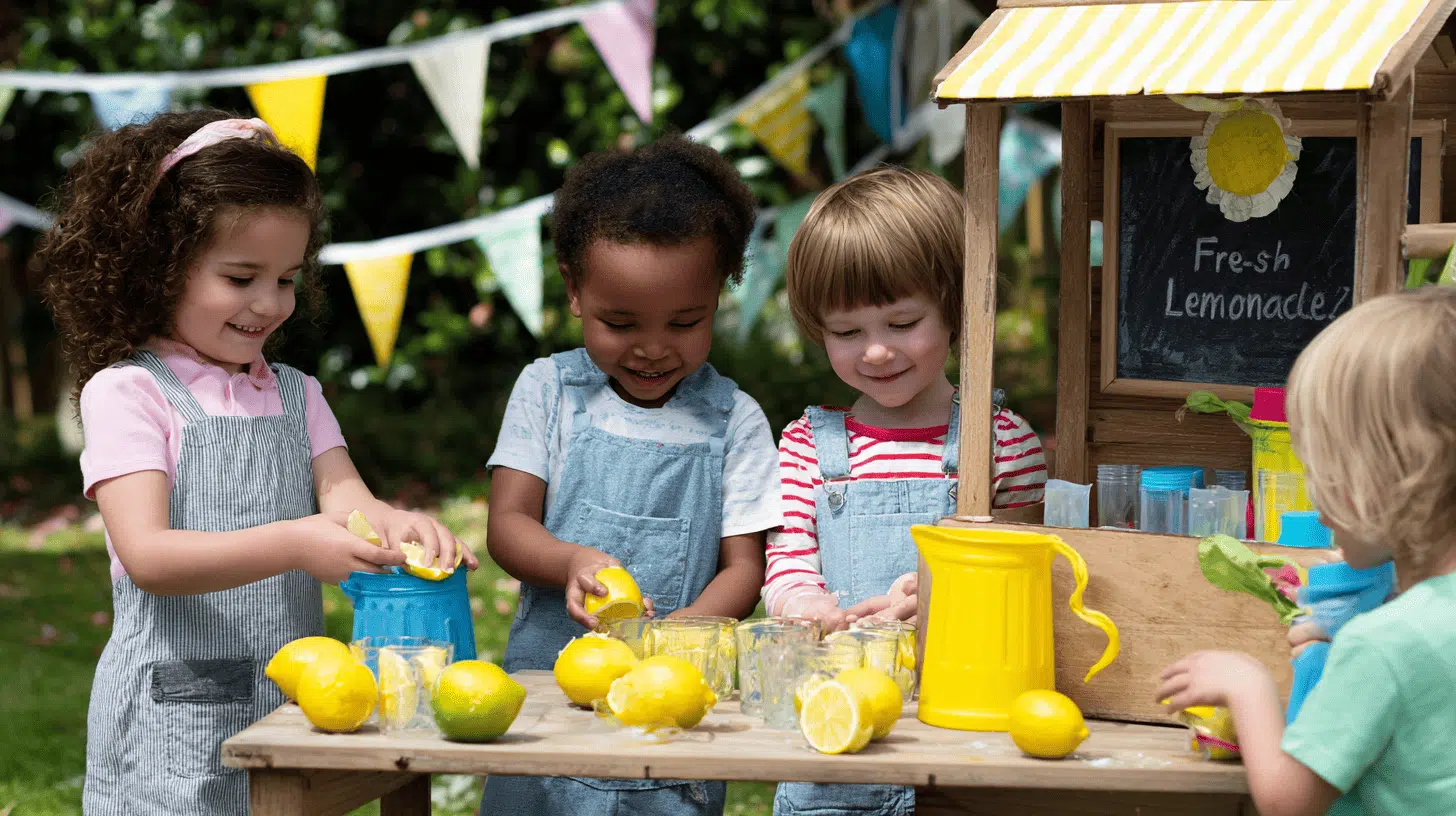 Lemonade Stand Water Play