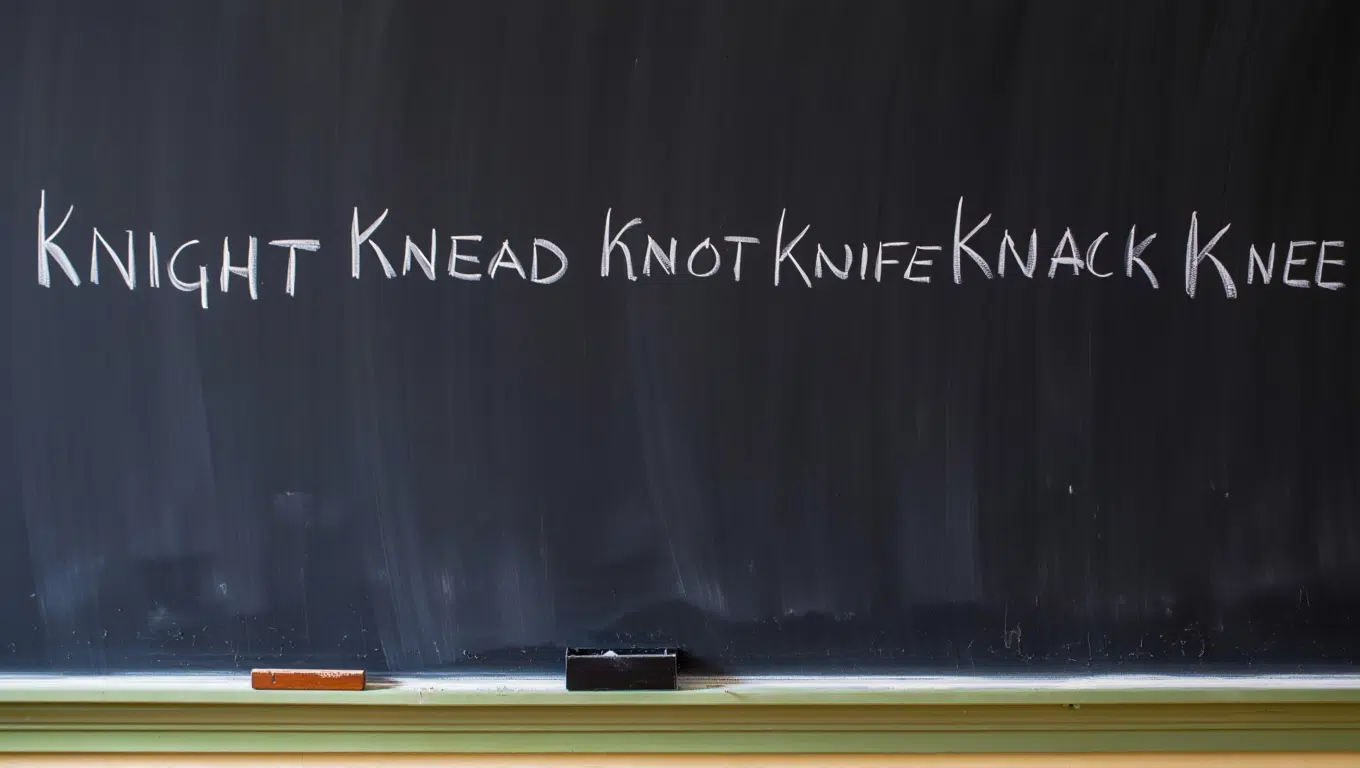 List of Words with Silent K that You Can't Miss