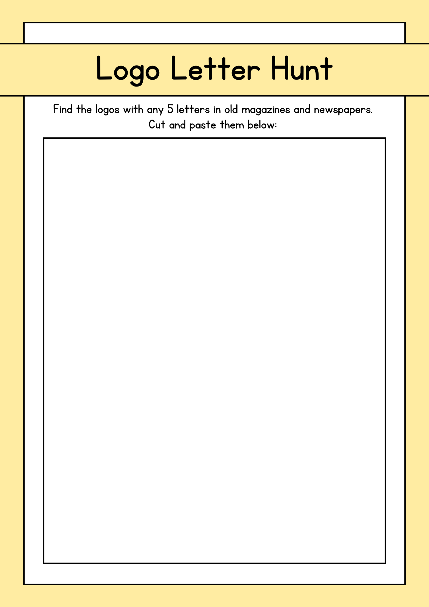 Logo Letter Hunt