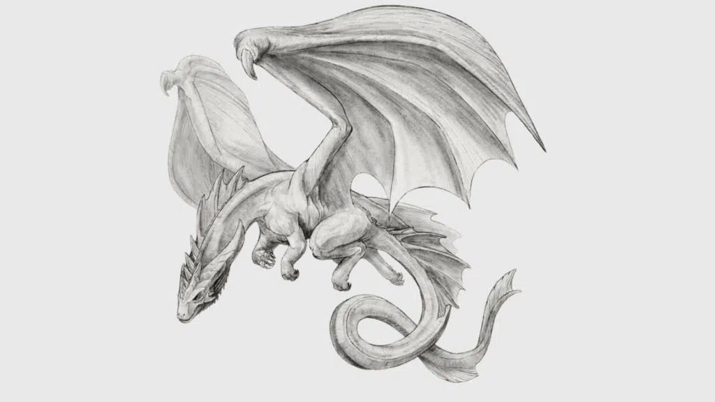 Mastering How to Draw a Realistic Dragon Full Body