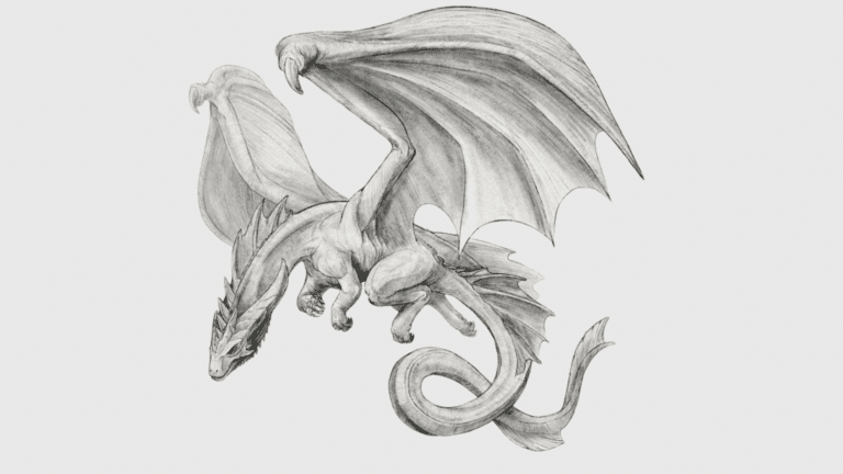 Mastering How to Draw a Realistic Dragon Full Body