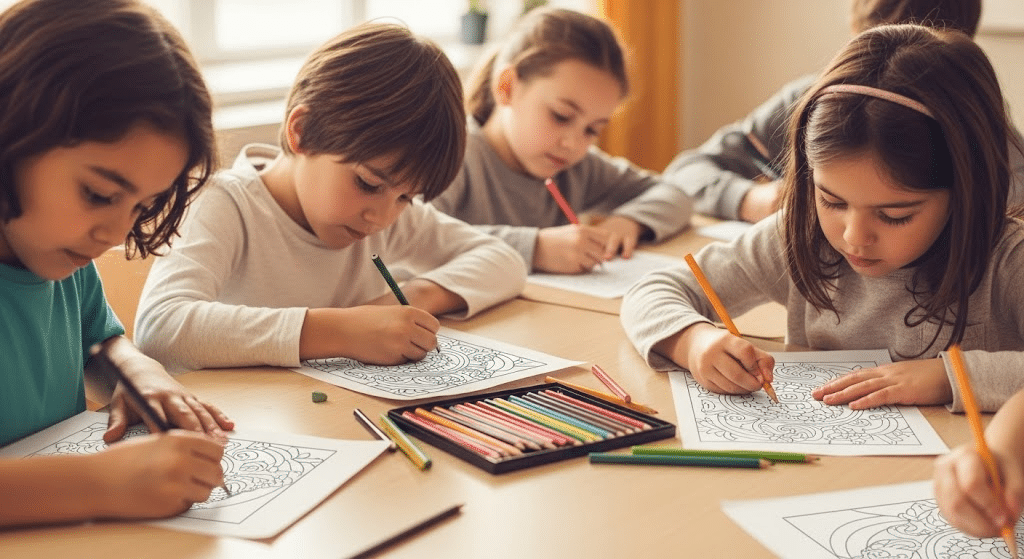Mindful Coloring Races