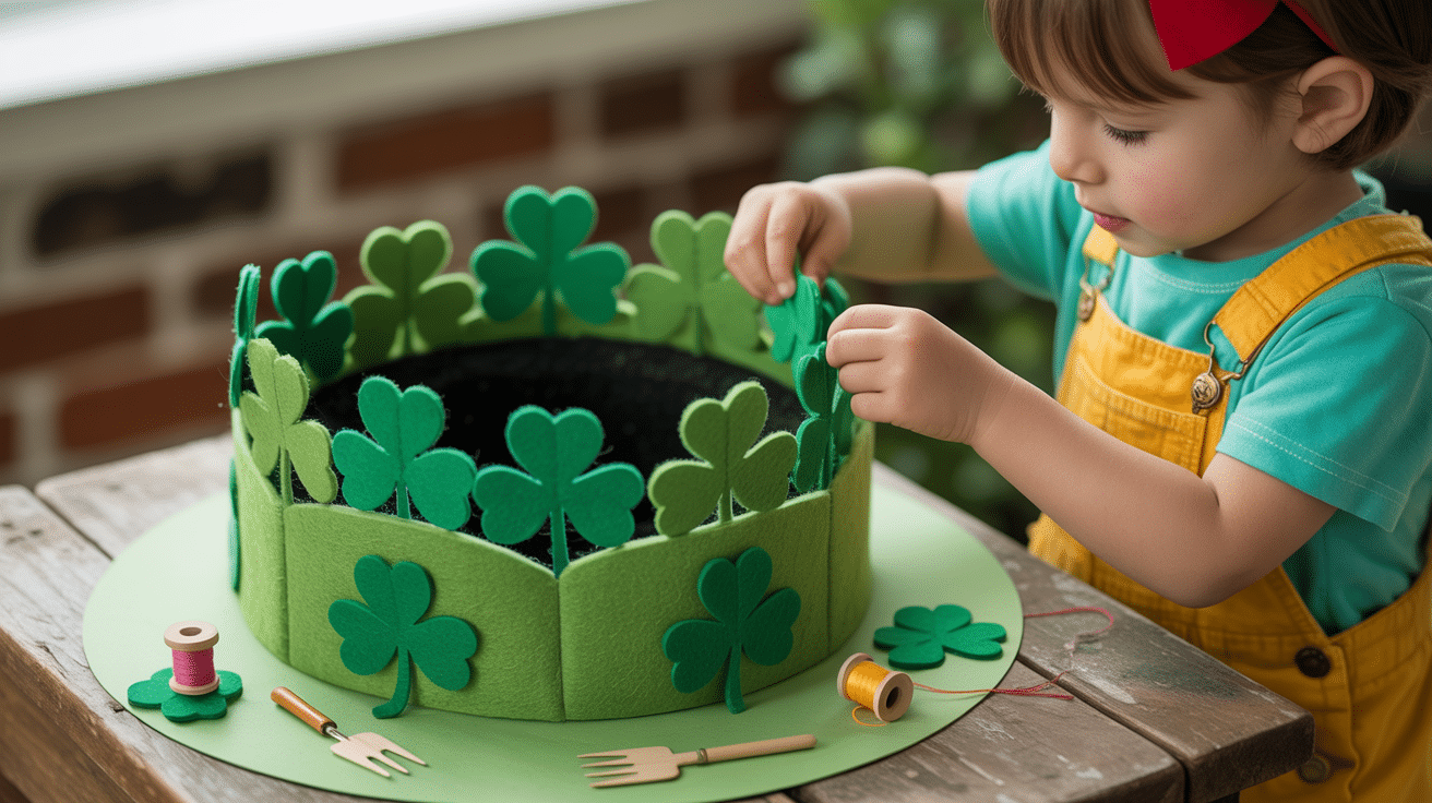Mini Garden with a Covered Hole