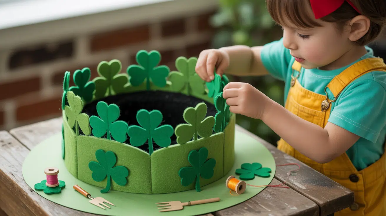 Mini Garden with a Covered Hole