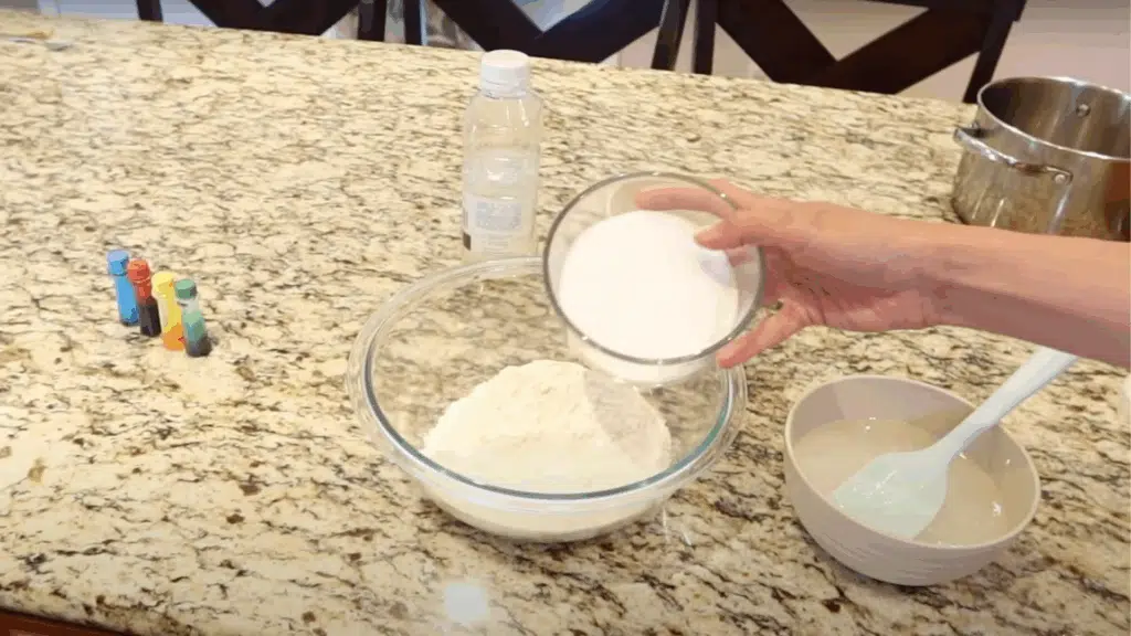 Mix Flour and Salt