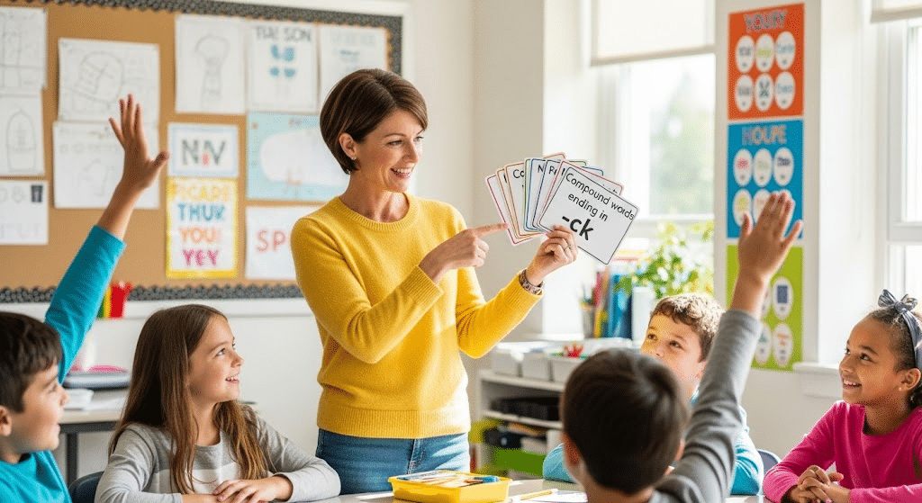 Multi-syllable : Compound Words Ending with CK