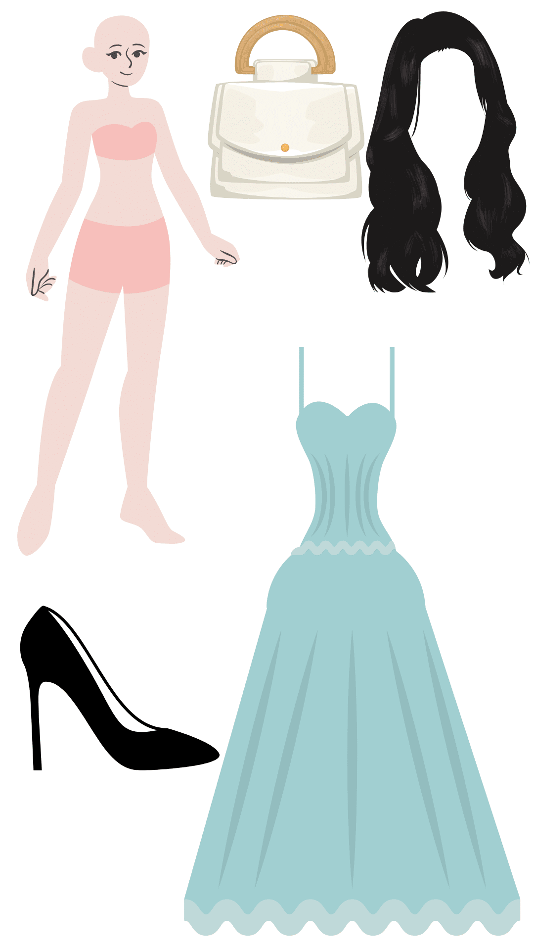 Pastel Blue Dress