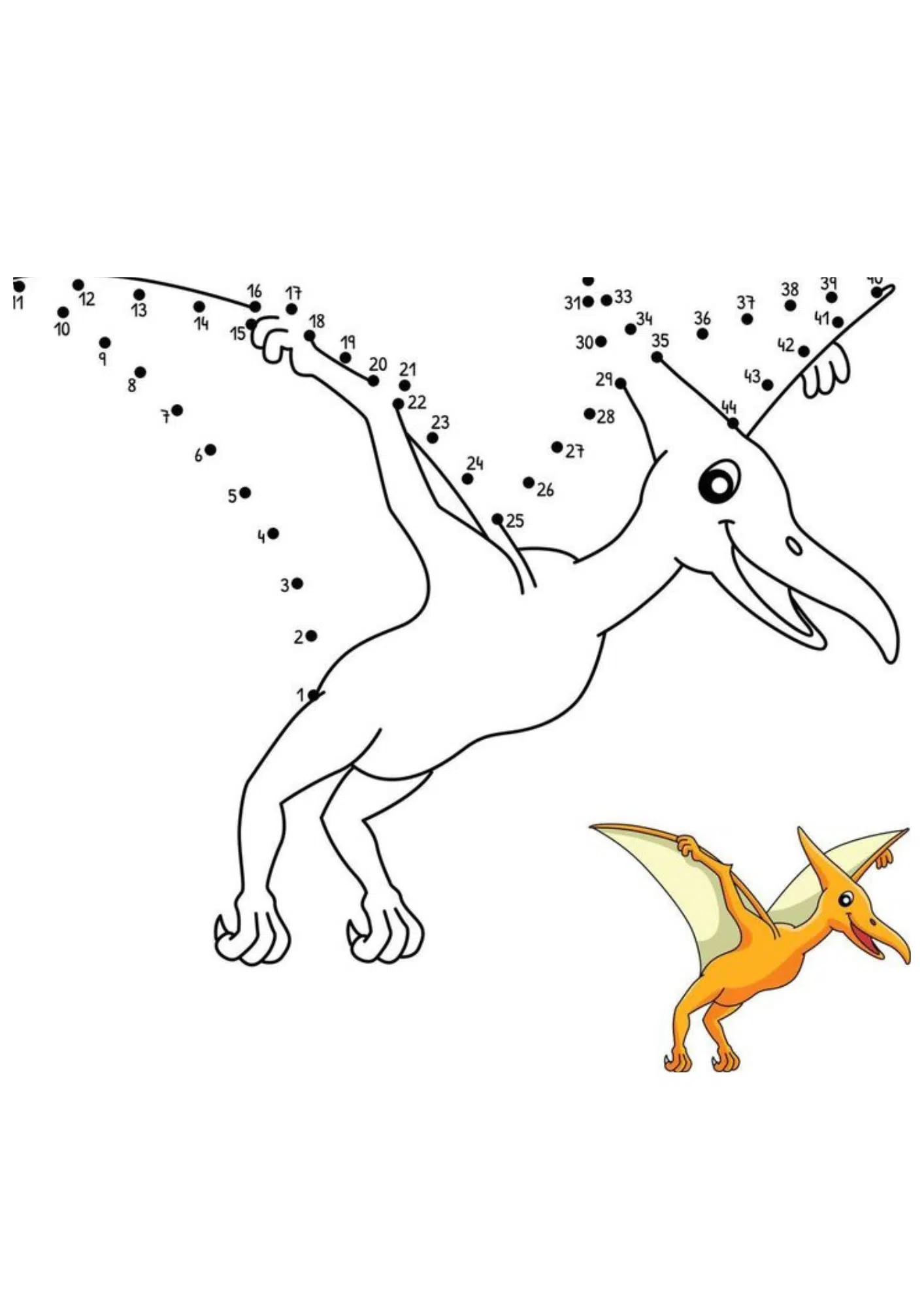 Pterodactyl in the Sky 