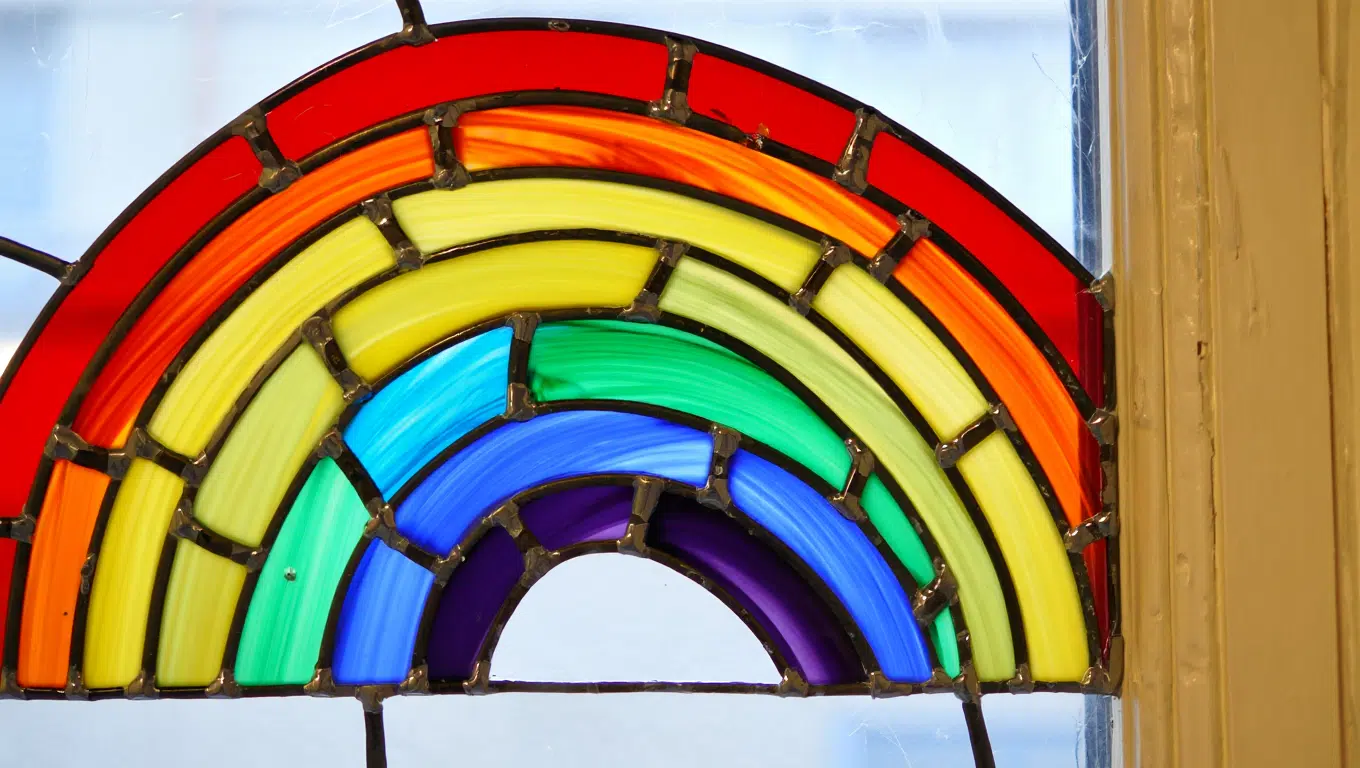 Rainbow Stained Glass