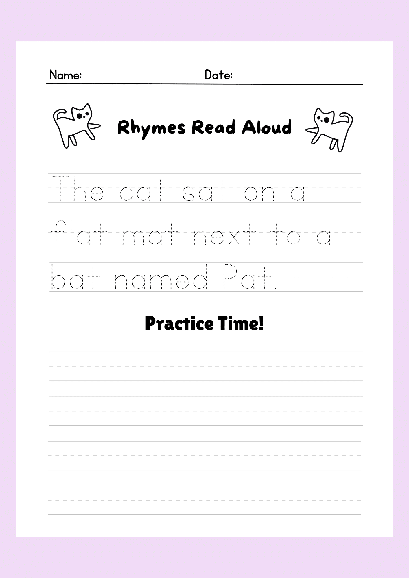 Rhymes Read Aloud