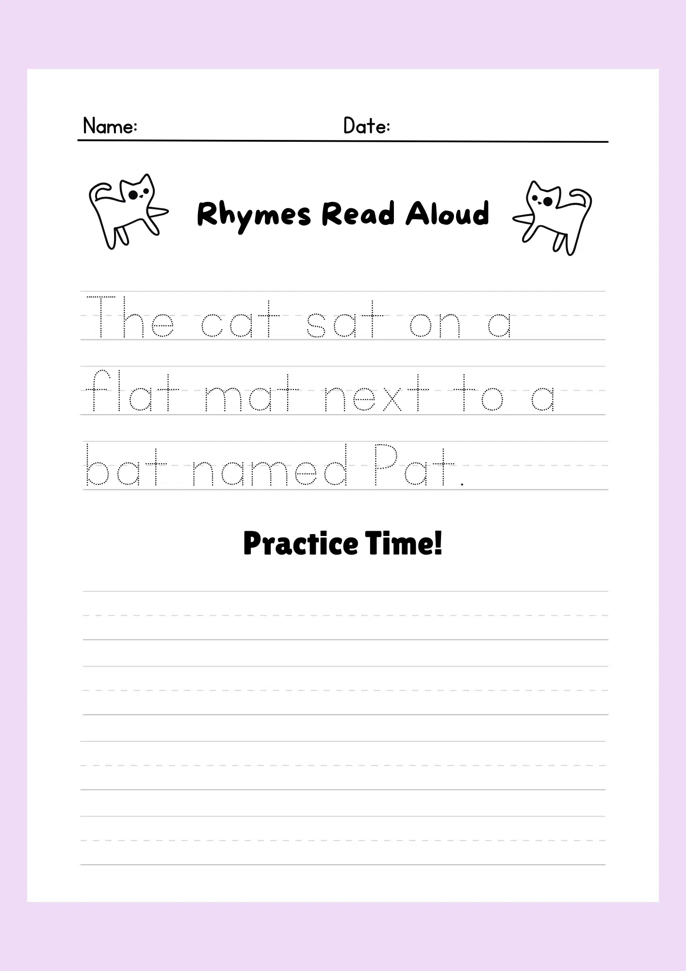 Rhymes Read Aloud