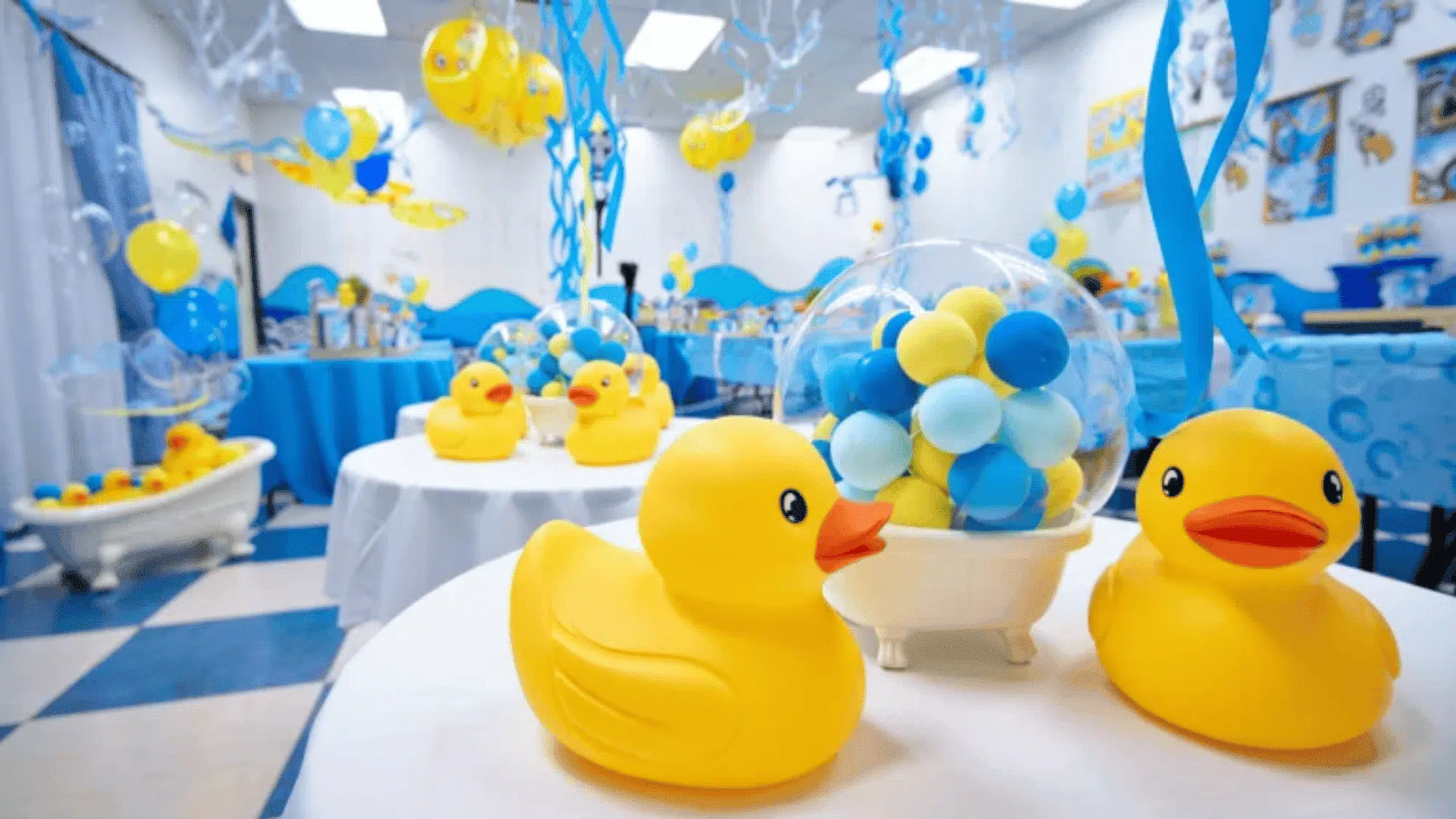 Rubber Ducky Double Bath