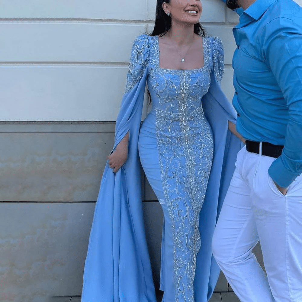Blue Evening Dresses for Weddings