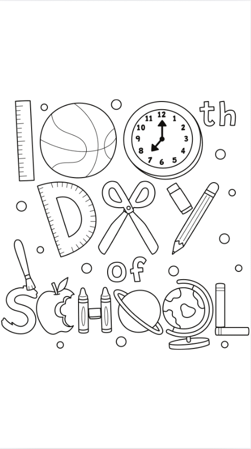 School_Tools_Spelling_100th_Day