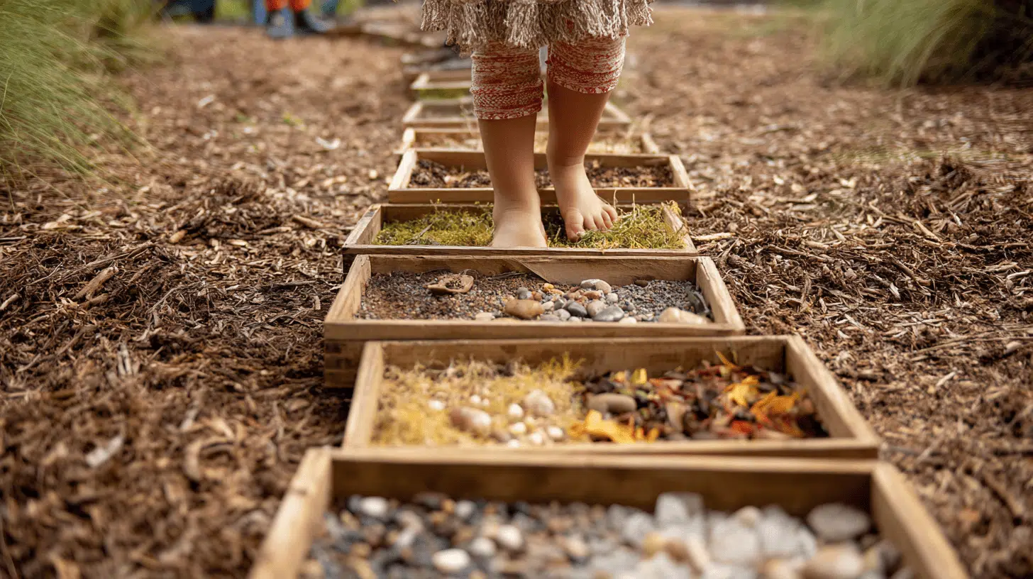 Sensory Walk with Nature Textures