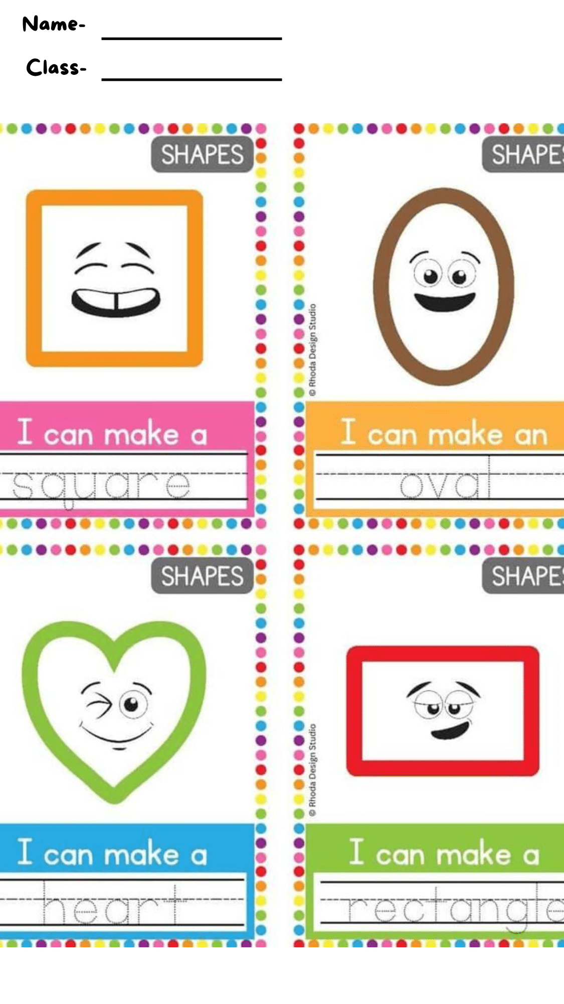Shape Fill Mats