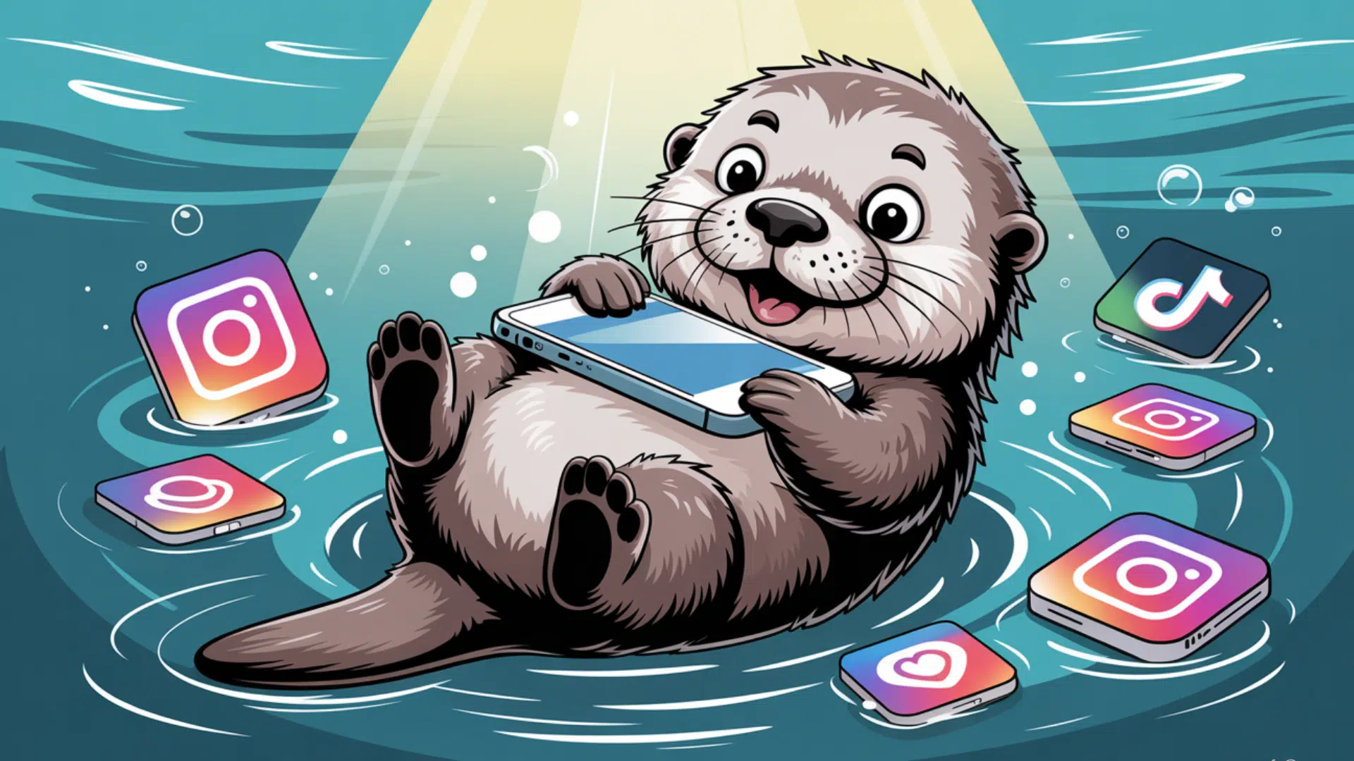 Social Media & Pop Culture Otter Puns