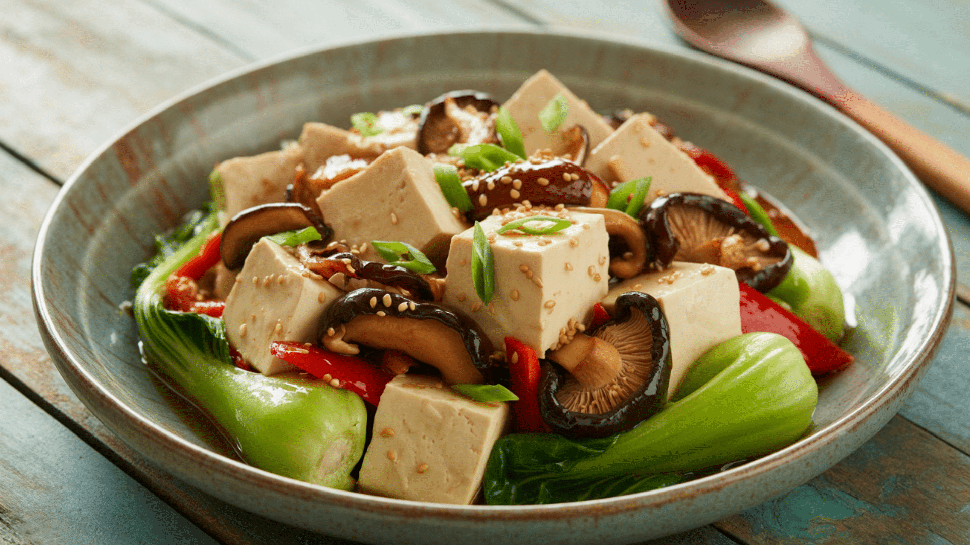 Soft Tofu Stir-Fry